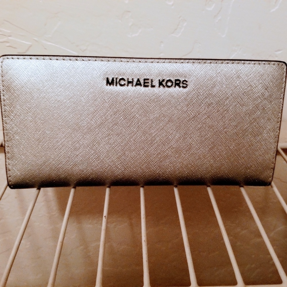 Silver Micheal Khors wallet